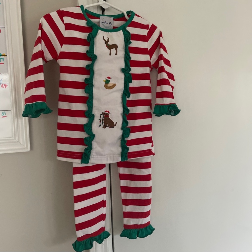 girls 23 month Christmas pajamas